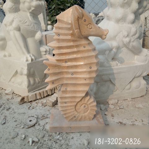 公园海马动物雕塑