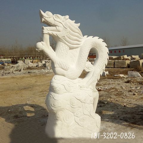 公园生肖动物龙雕塑