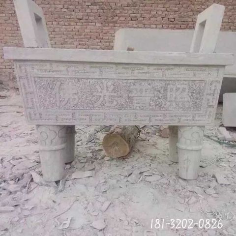 青石仿古香炉雕塑