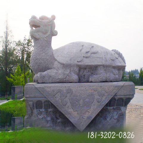 龙龟公园动物石雕