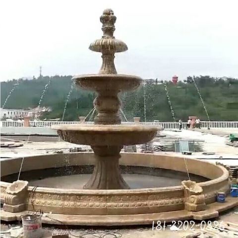 户外广场喷泉石雕