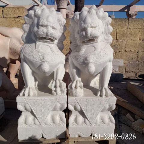 户外仿古动物狮子雕塑