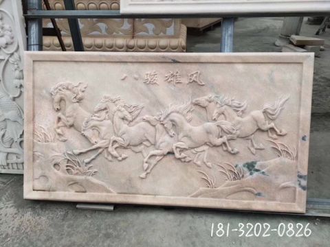 酒店大型壁画雕塑