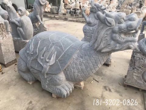 广场动物龙龟雕塑
