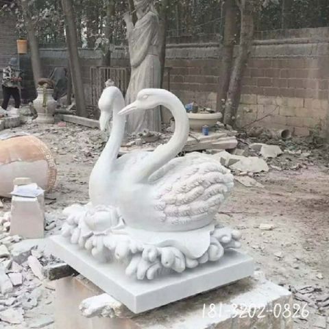 仿古动物天鹅雕塑