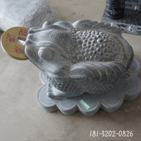 神兽石雕金蝉雕塑