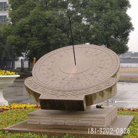仿古汉白玉日晷