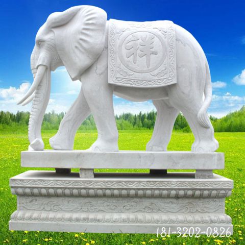 祥瑞动物大象雕塑