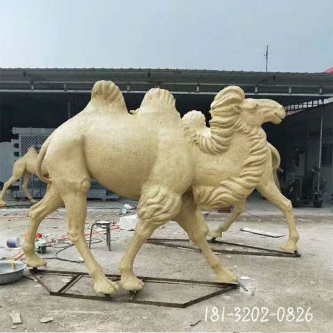 石雕动物骆驼雕塑
