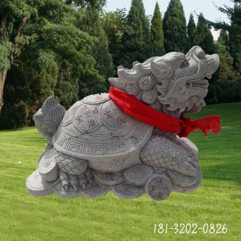 园林龙龟动物雕塑