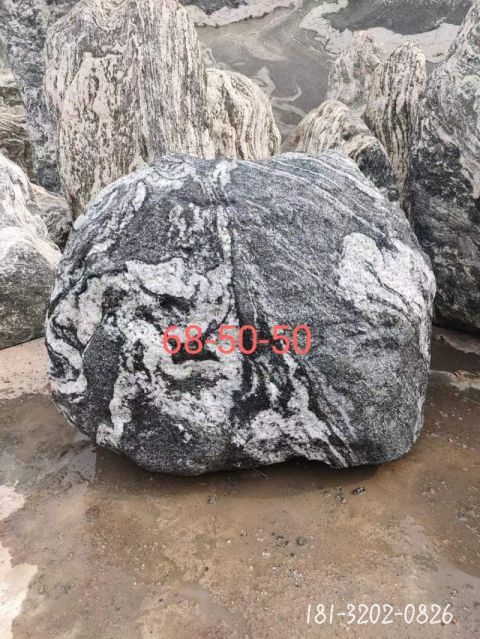 户外景区风景石