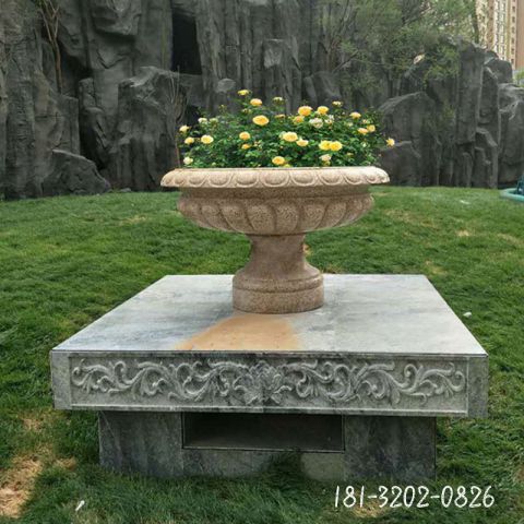 园林景观花盆雕塑