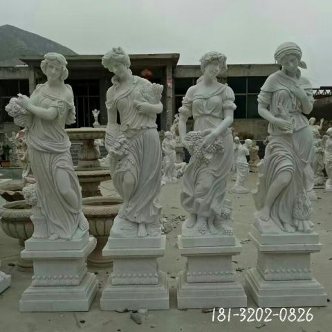 西方大型四季神人物雕塑