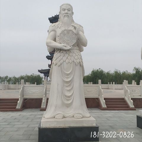 仿古伏羲古代人物雕塑