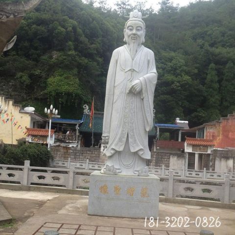 范增古代人物石雕