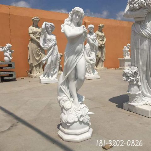 汉白玉西方美女石雕
