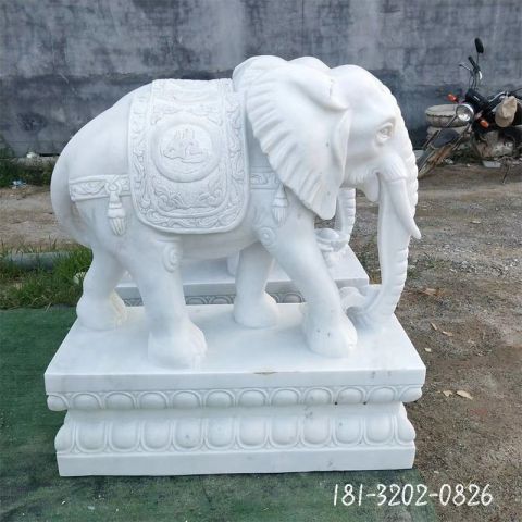 风水动物大象雕塑