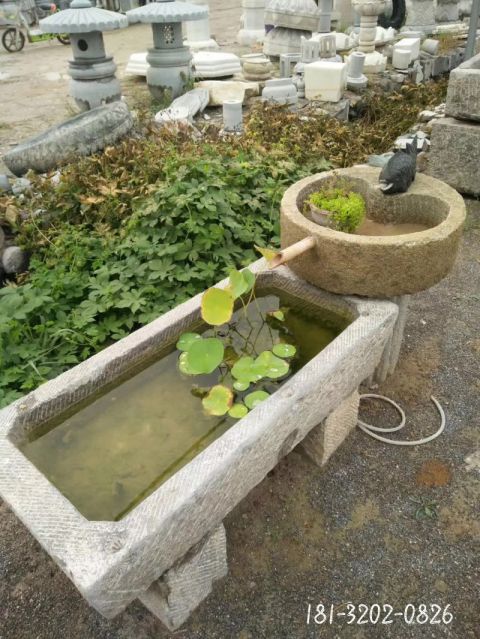 流水池景观雕刻石雕