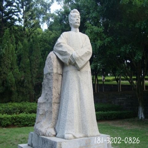 园林鲁迅人物雕塑