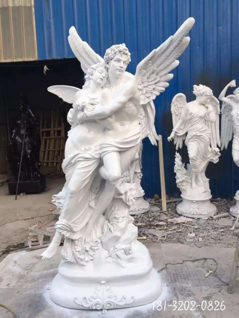 户外广场天使人物雕塑