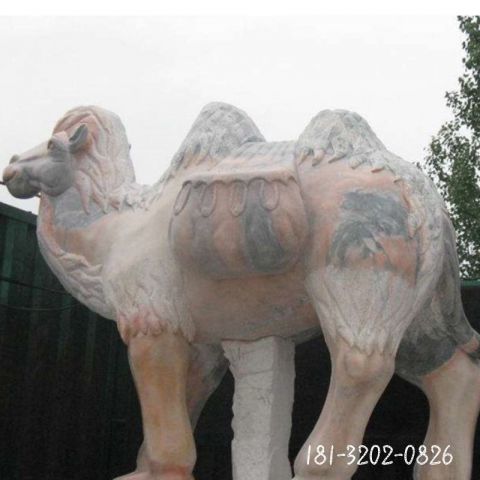 园林大型动物骆驼雕塑