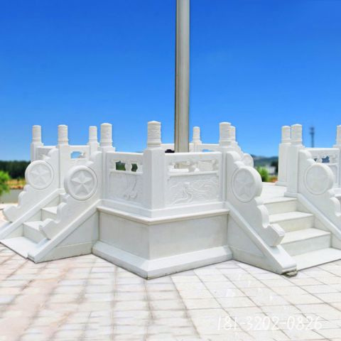 现代建筑升旗台雕塑