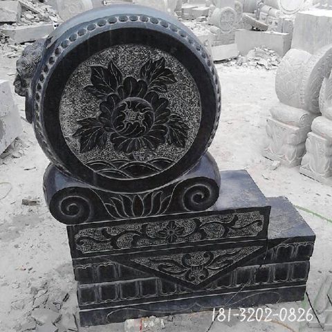 青石仿古门墩雕塑