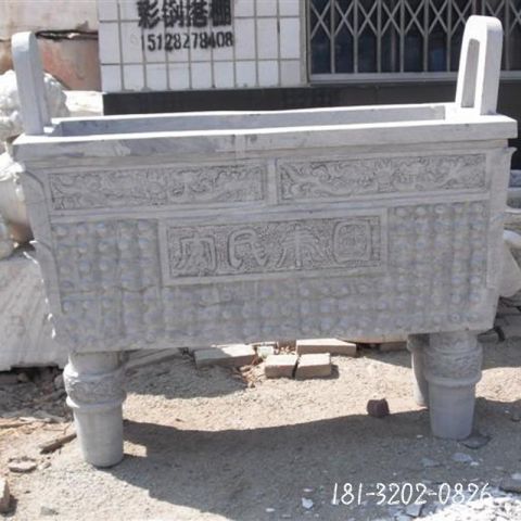 户外寺庙观香炉雕塑