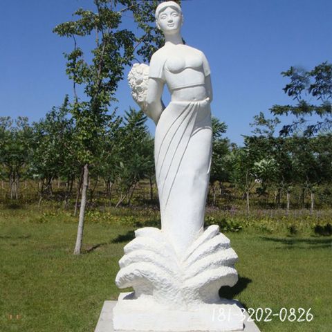 城市古代人物雕塑