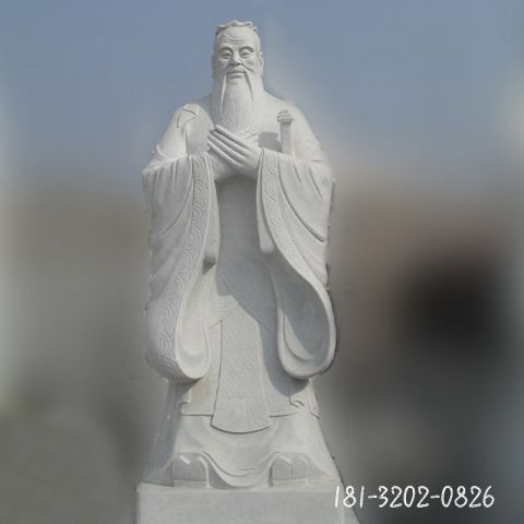 户外孔子校园人物雕塑