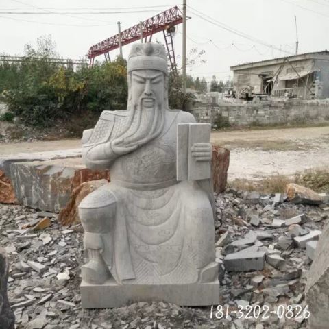 古代关公大型人物雕塑