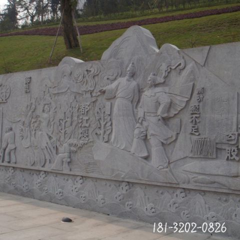 浮雕壁画人物雕塑