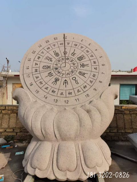 仿古日晷创意雕塑