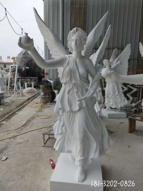 公园广场西方天使雕塑