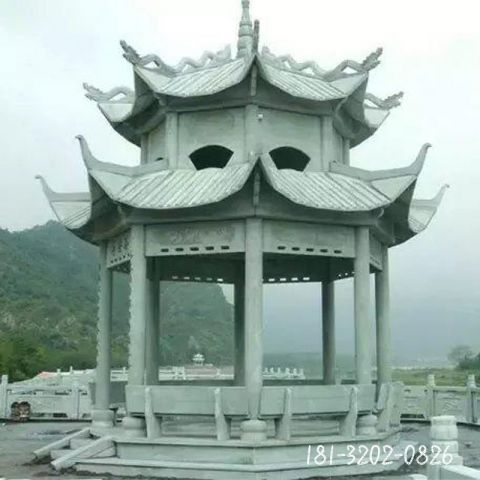 凉亭仿古凉亭雕塑