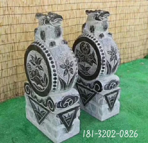 抱鼓石做旧雕塑