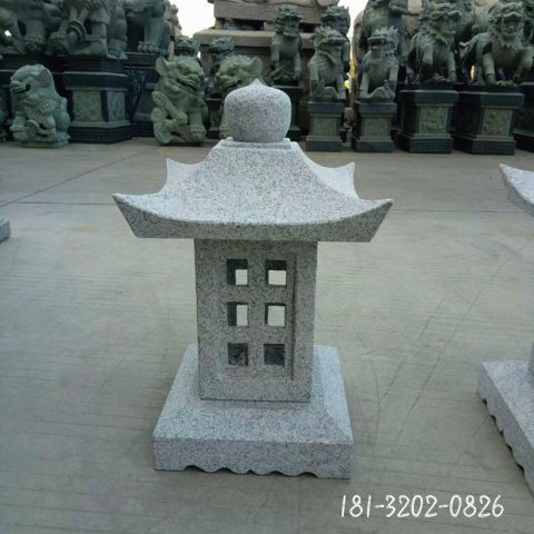 大理石宫灯雕塑