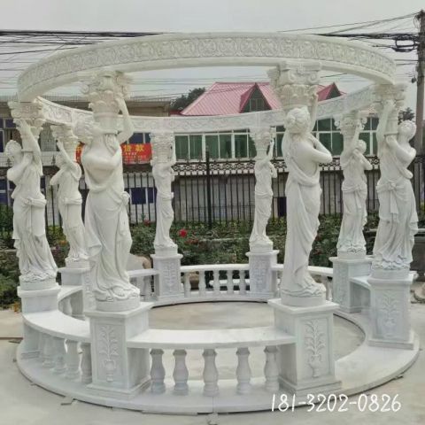 景观欧式凉亭雕塑