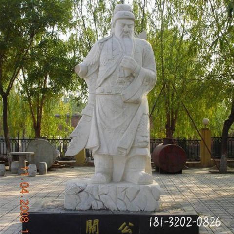 园林关公石雕