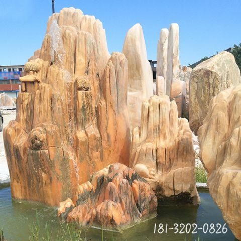 广场假山景观雕塑