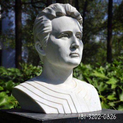 居里夫人胸像石雕