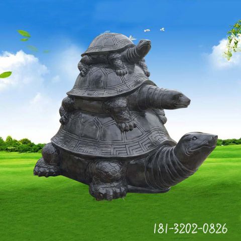 广场动物乌龟雕塑