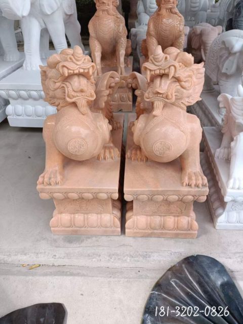 做旧仿古貔貅雕塑