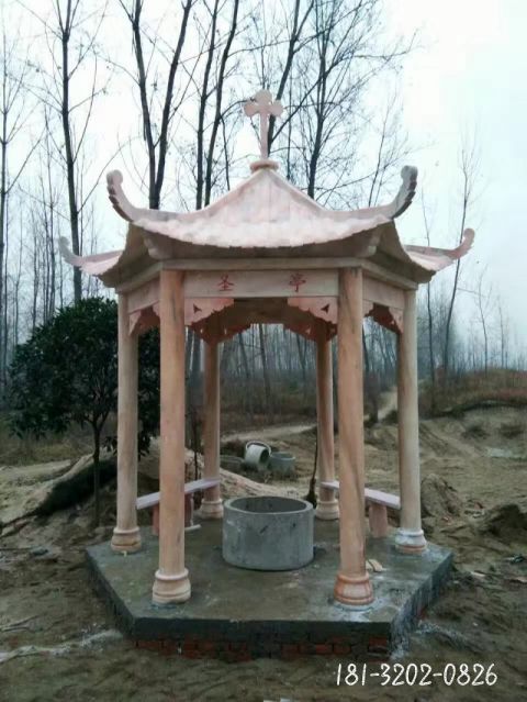 大型园林建筑凉亭雕塑