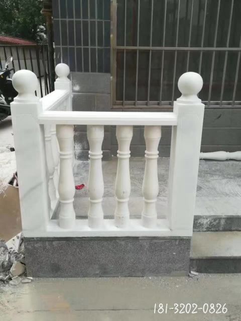 小区栏杆石雕