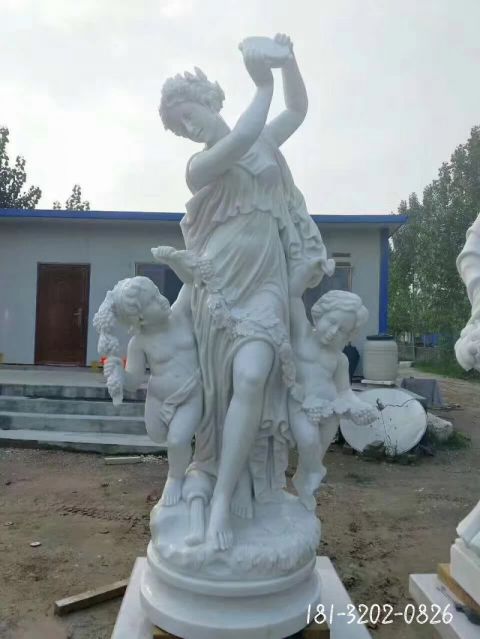 欧式西方天使人物雕塑