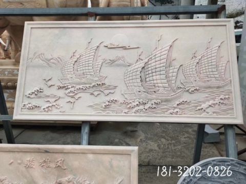 大型仿古石雕壁画雕塑